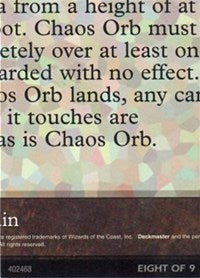 Chaos Orb (8 of 9) (Ultra Pro Puzzle Quest) [Media Promos] | Game Haven TX