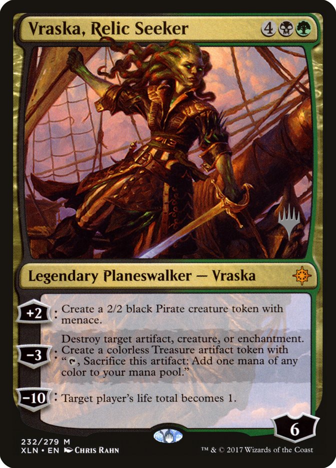 Vraska, Relic Seeker [Ixalan Promos] | Game Haven TX