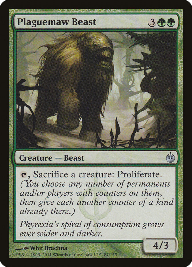 Plaguemaw Beast [Mirrodin Besieged] | Game Haven TX