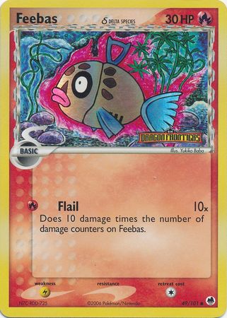 Feebas (49/101) (Delta Species) (Stamped) [EX: Dragon Frontiers] | Game Haven TX