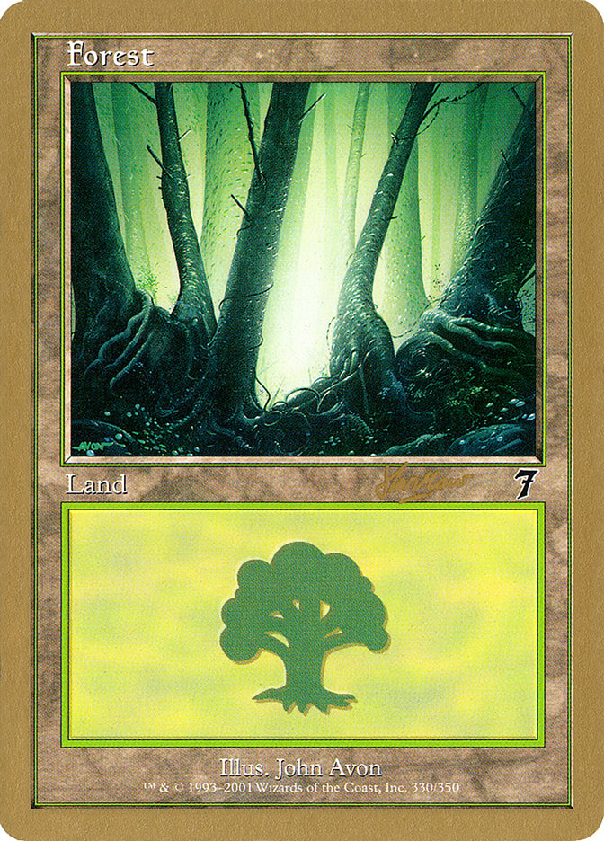 Forest (shh330) (Sim Han How) [World Championship Decks 2002] | Game Haven TX