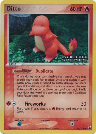 Ditto (61/113) (Stamped) [EX: Delta Species] | Game Haven TX