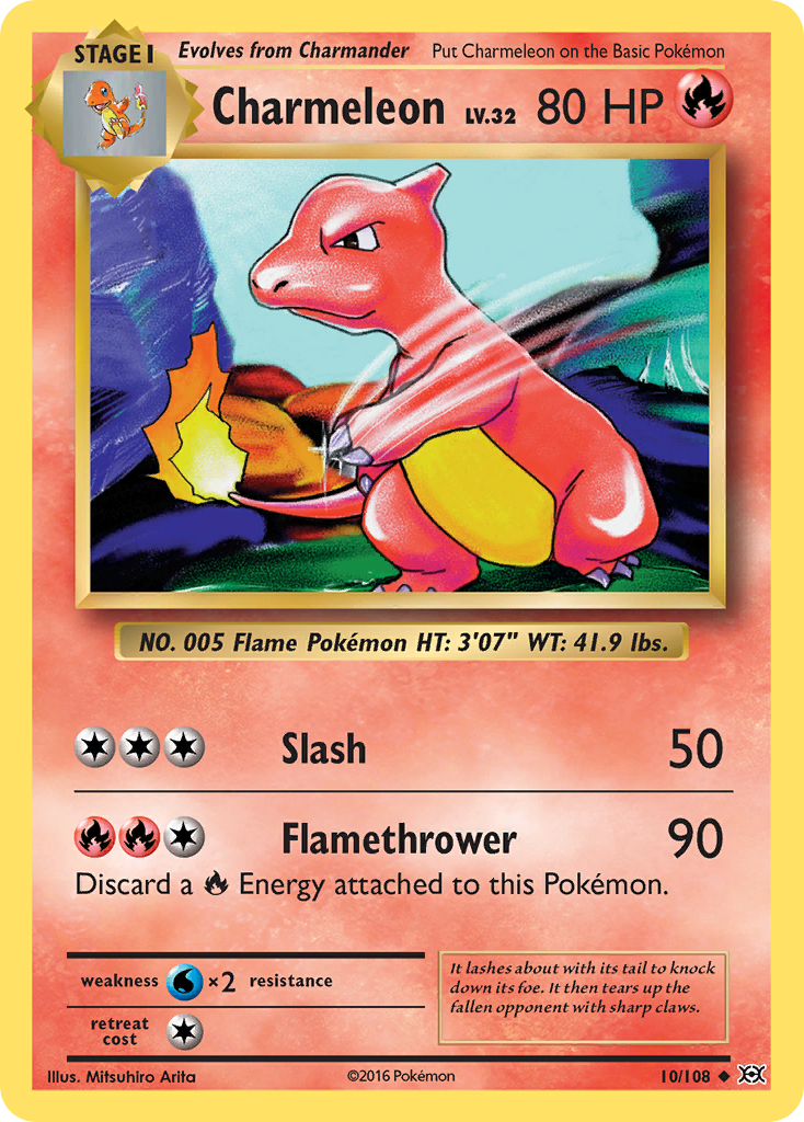 Charmeleon (10/108) [XY: Evolutions] | Game Haven TX