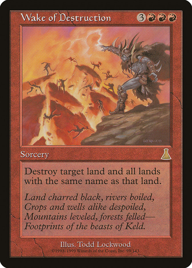 Wake of Destruction [Urza's Destiny] | Game Haven TX