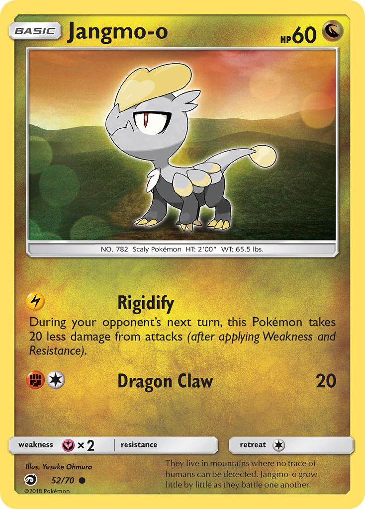 Jangmo-o (52/70) [Sun & Moon: Dragon Majesty] | Game Haven TX