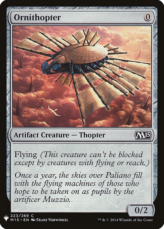 Ornithopter [Mystery Booster] | Game Haven TX