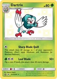 Dartrix (SV3/SV94) [Sun & Moon: Hidden Fates - Shiny Vault] | Game Haven TX