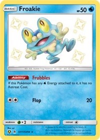 Froakie (SV11/SV94) [Sun & Moon: Hidden Fates - Shiny Vault] | Game Haven TX