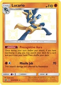 Lucario (SV22/SV94) [Sun & Moon: Hidden Fates - Shiny Vault] | Game Haven TX
