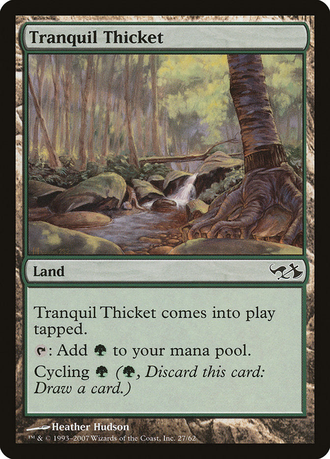 Tranquil Thicket [Duel Decks: Elves vs. Goblins] | Game Haven TX