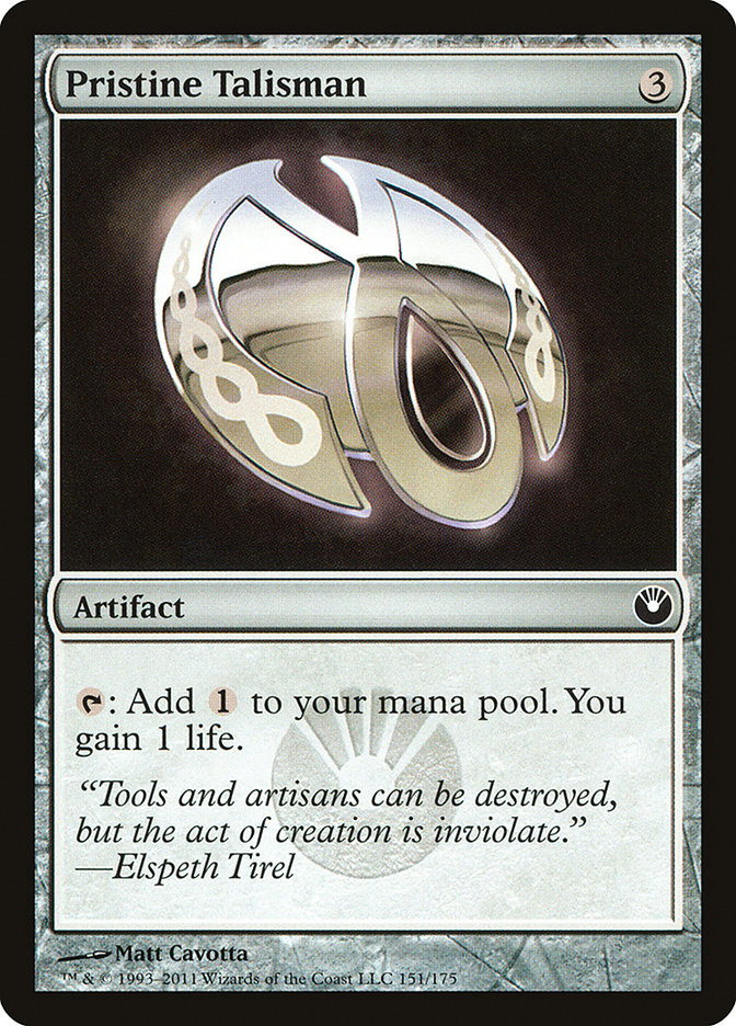 Pristine Talisman [New Phyrexia Promos] | Game Haven TX