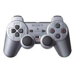 PS2 Controller Silver Dual Shock Controller - Playstation 2 | Game Haven TX