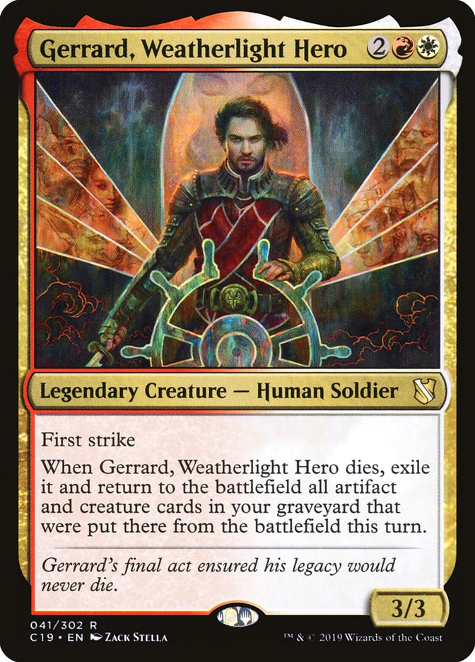 Gerrard, Weatherlight Hero [Commander 2019] | Game Haven TX