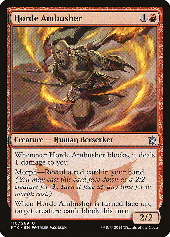 Horde Ambusher [Khans of Tarkir] | Game Haven TX