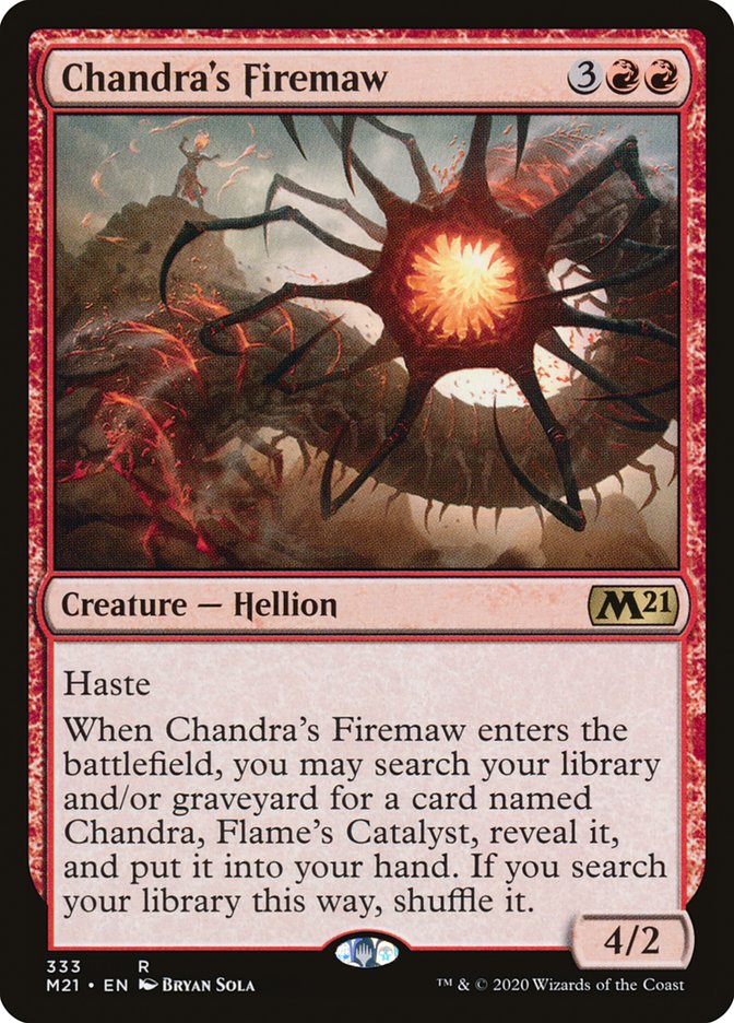 Chandra's Firemaw [Core Set 2021] | Game Haven TX