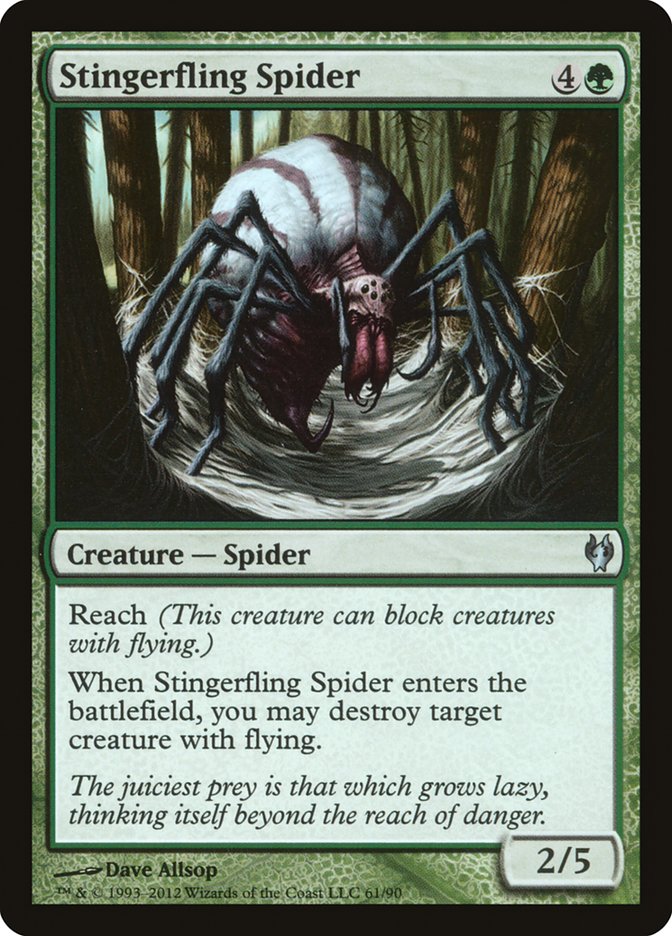 Stingerfling Spider [Duel Decks: Izzet vs. Golgari] | Game Haven TX