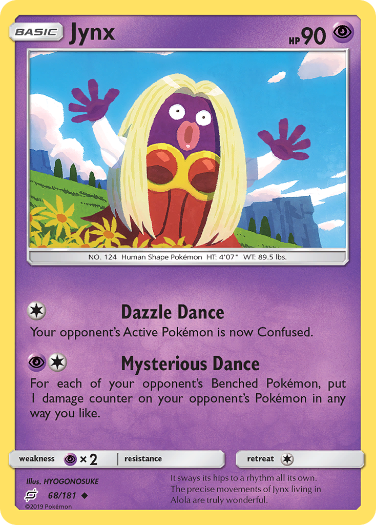 Jynx (68/181) [Sun & Moon: Team Up] | Game Haven TX