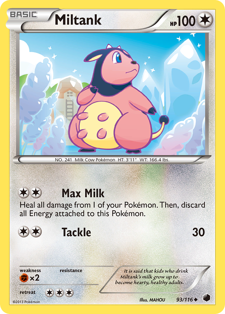 Miltank (93/116) [Black & White: Plasma Freeze] | Game Haven TX