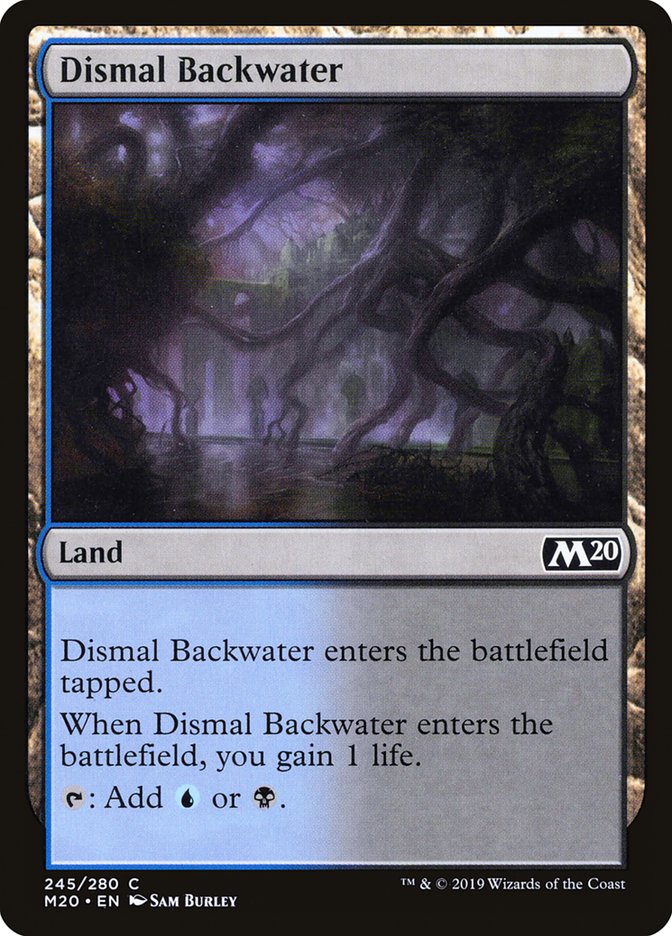 Dismal Backwater [Core Set 2020] | Game Haven TX