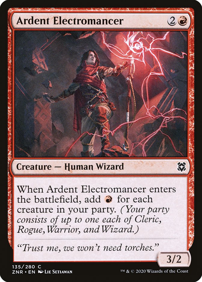 Ardent Electromancer [Zendikar Rising] | Game Haven TX