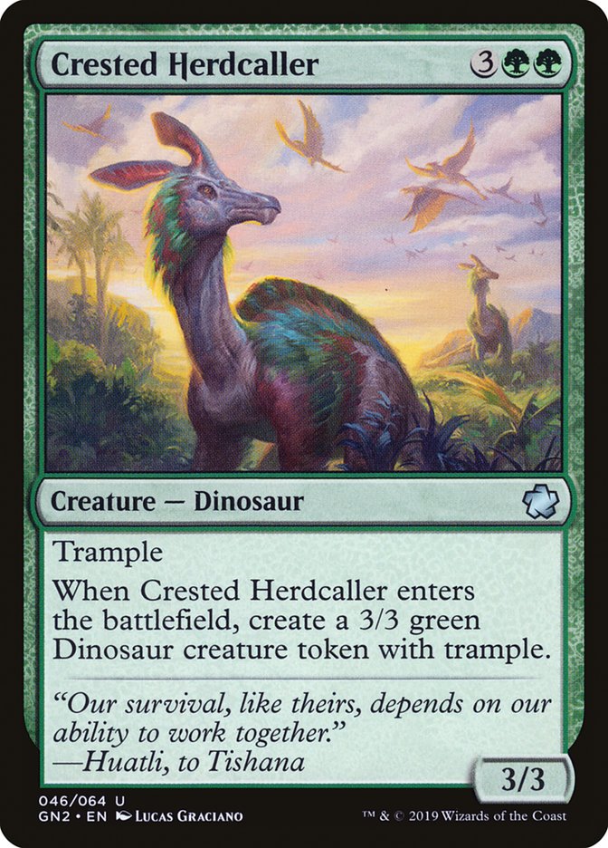 Crested Herdcaller [Game Night 2019] | Game Haven TX