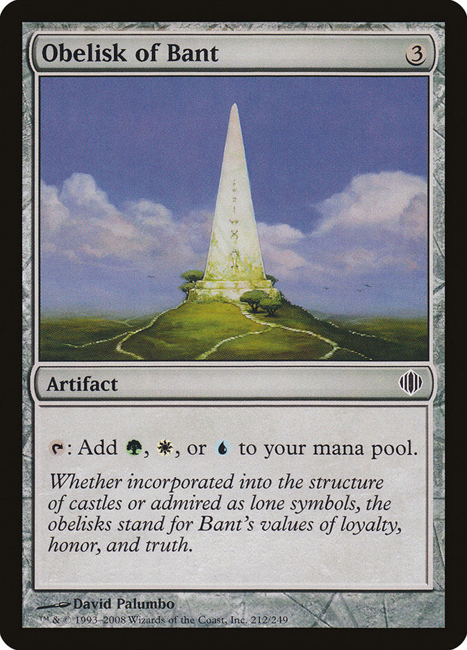Obelisk of Bant [Shards of Alara] | Game Haven TX