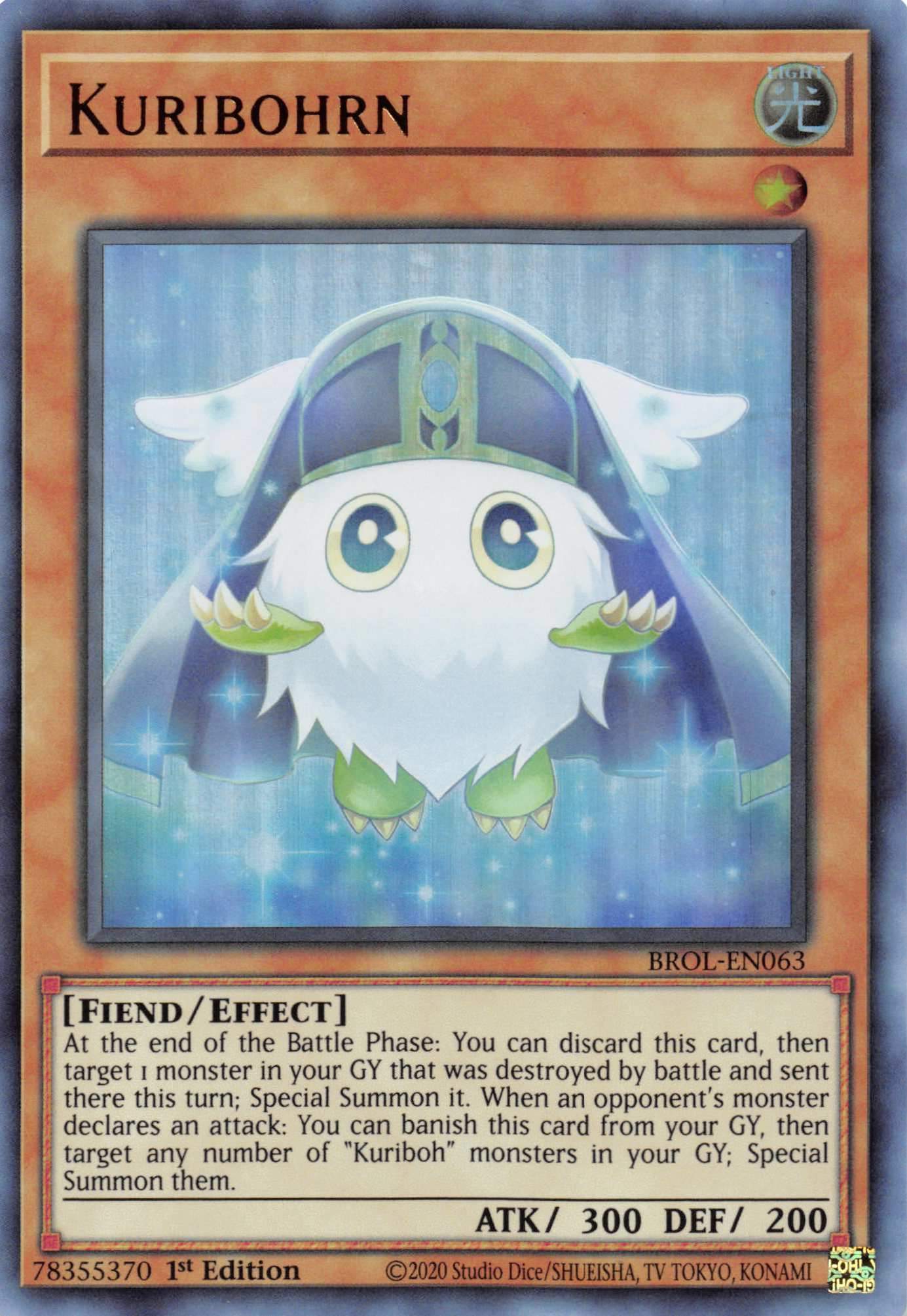 Kuribohrn [BROL-EN063] Ultra Rare | Game Haven TX