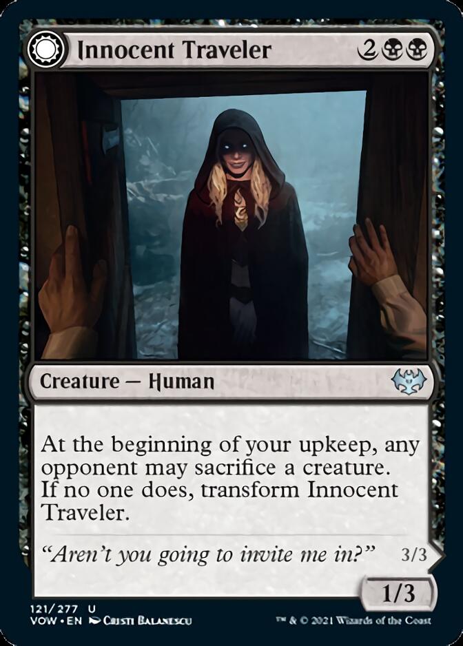 Innocent Traveler // Malicious Invader [Innistrad: Crimson Vow] | Game Haven TX