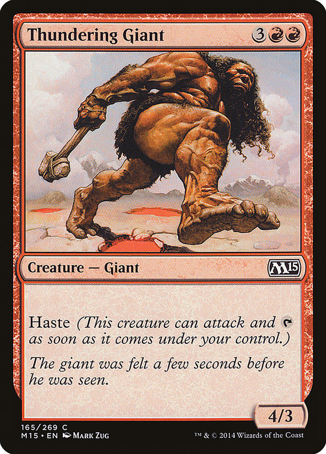 Thundering Giant [Magic 2015] | Game Haven TX