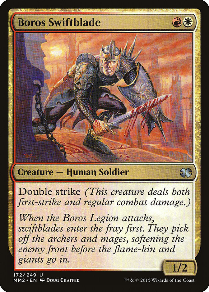 Boros Swiftblade [Modern Masters 2015] | Game Haven TX