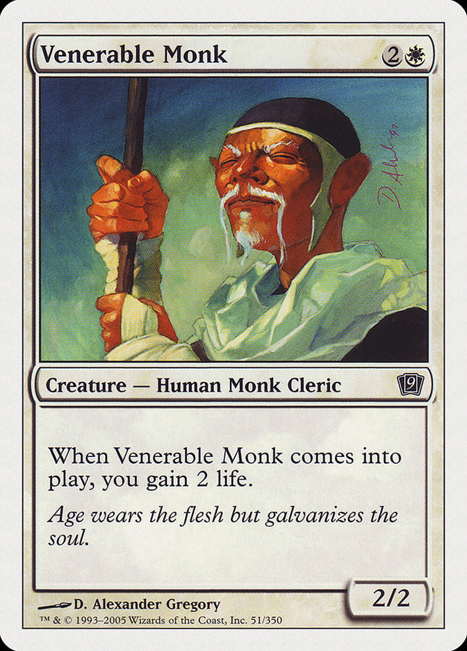 Venerable Monk [Ninth Edition] | Game Haven TX