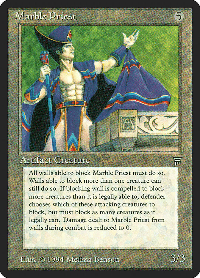 Marble Priest [Legends] | Game Haven TX