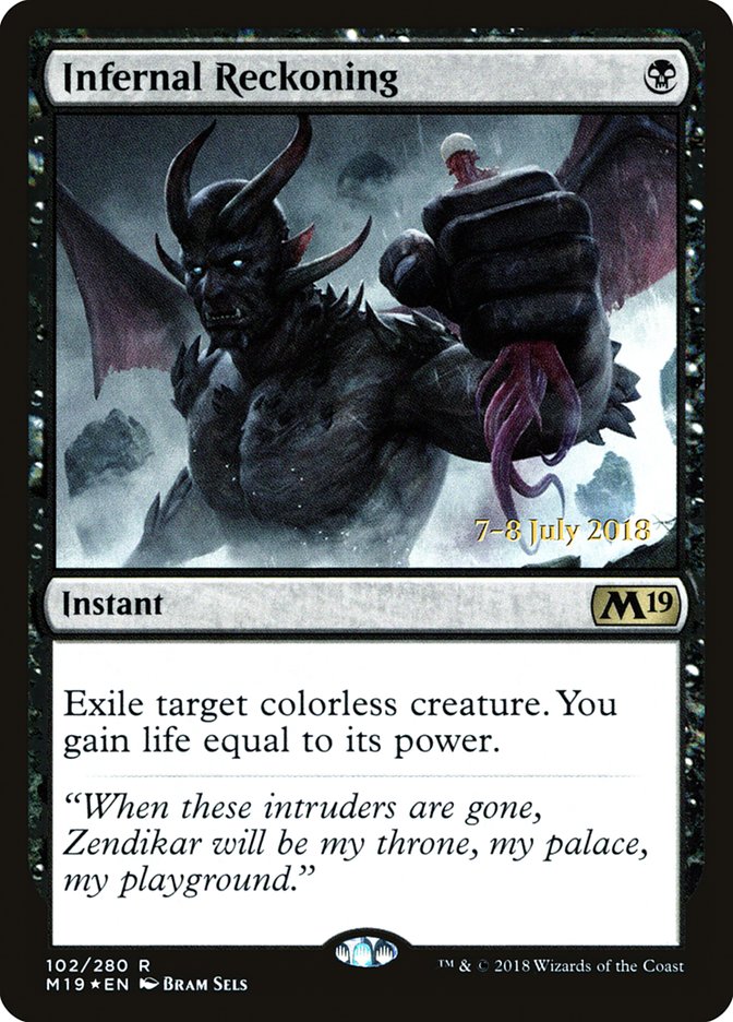 Infernal Reckoning [Core Set 2019 Promos] | Game Haven TX
