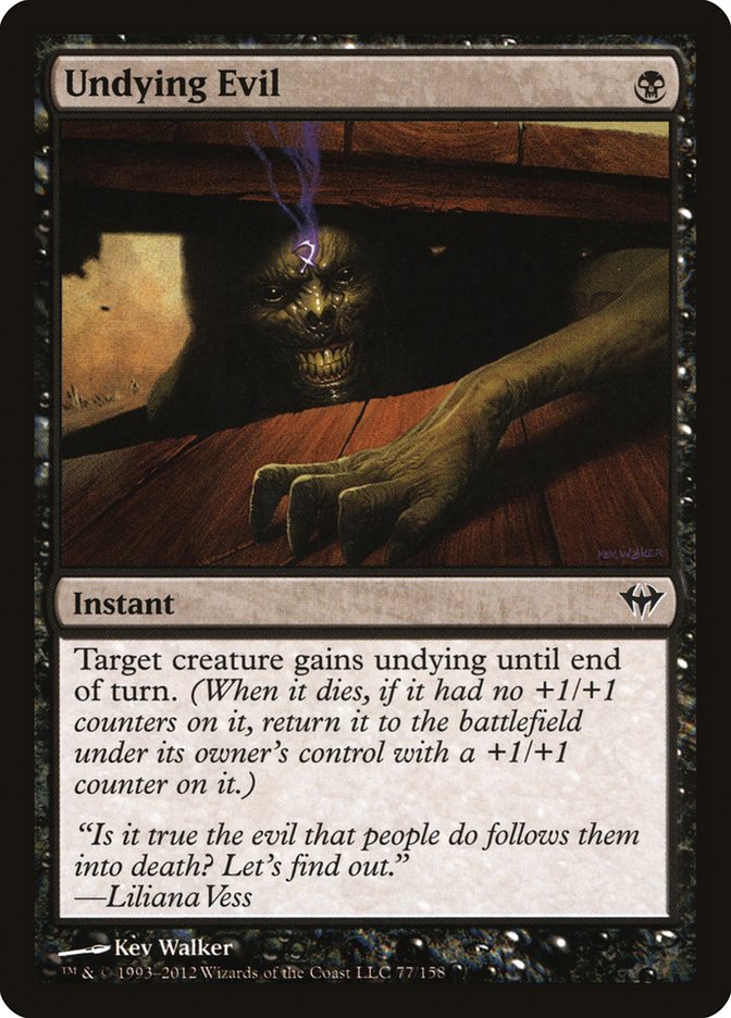 Undying Evil [Dark Ascension] | Game Haven TX