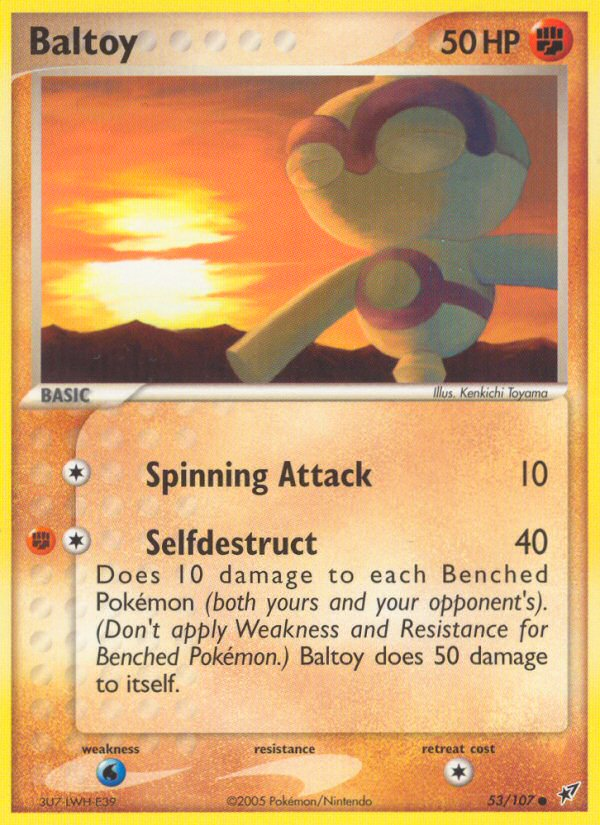Baltoy (53/107) [EX: Deoxys] | Game Haven TX