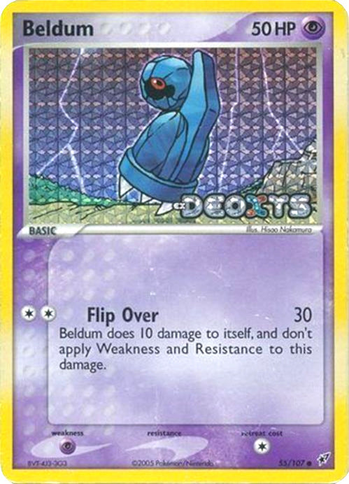 Beldum (55/107) (Stamped) [EX: Deoxys] | Game Haven TX