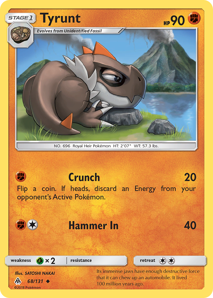 Tyrunt (68/131) [Sun & Moon: Forbidden Light] | Game Haven TX