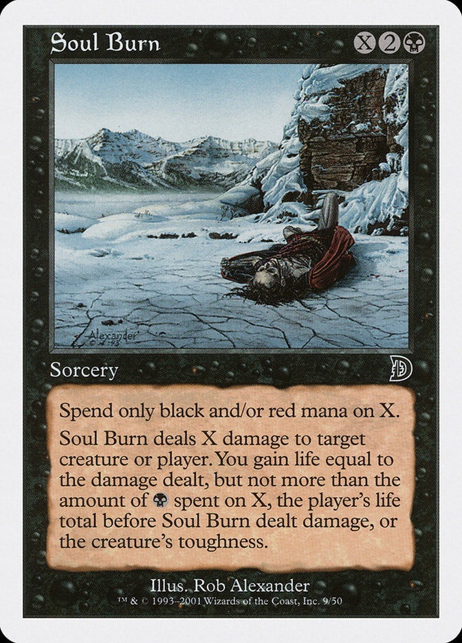 Soul Burn [Deckmasters] | Game Haven TX