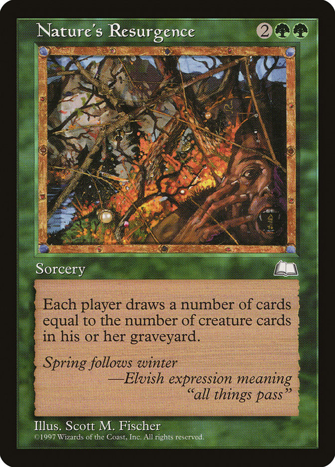 Nature's Resurgence [Weatherlight] | Game Haven TX