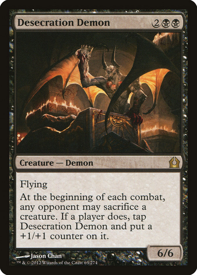 Desecration Demon [Return to Ravnica] | Game Haven TX