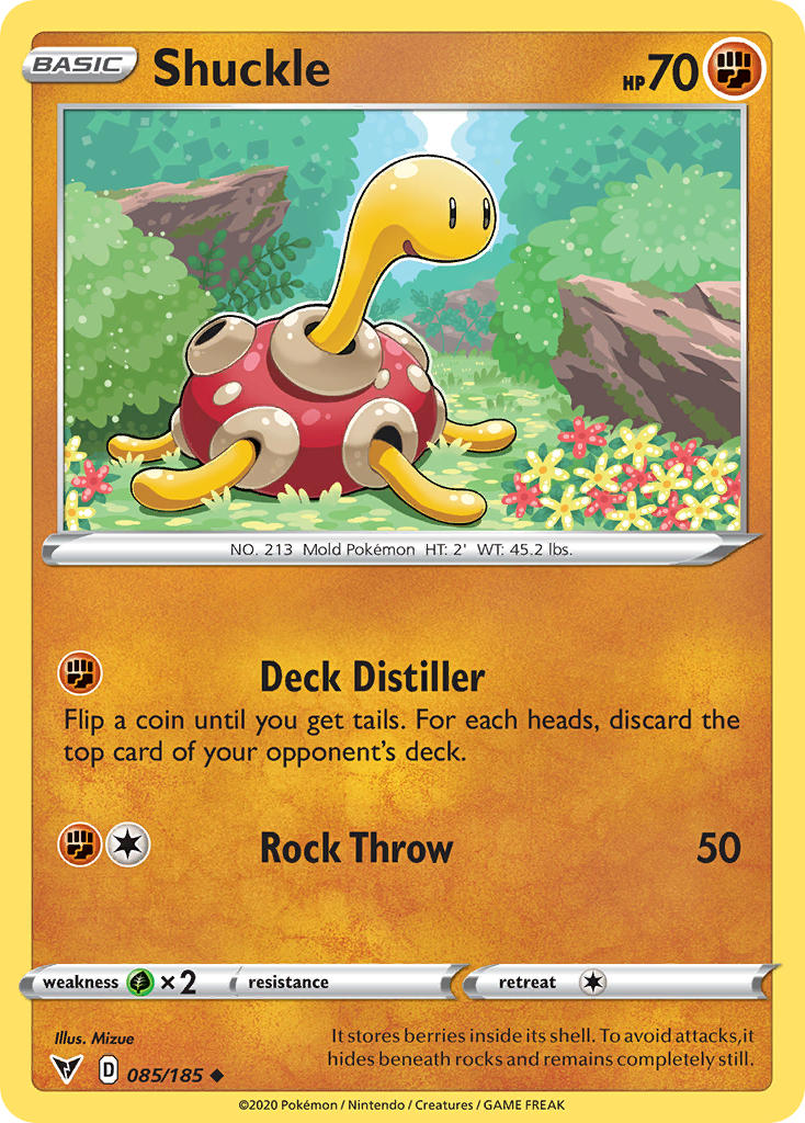 Shuckle (085/185) [Sword & Shield: Vivid Voltage] | Game Haven TX