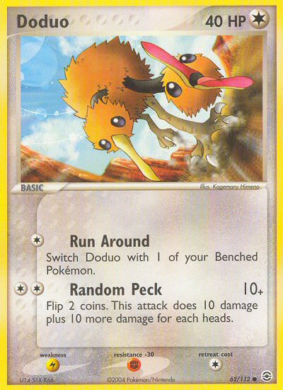Doduo (62/112) [EX: FireRed & LeafGreen] | Game Haven TX