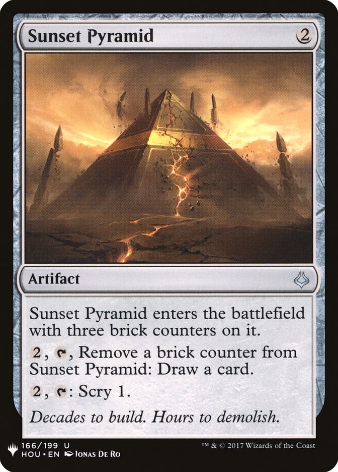 Sunset Pyramid [Mystery Booster] | Game Haven TX