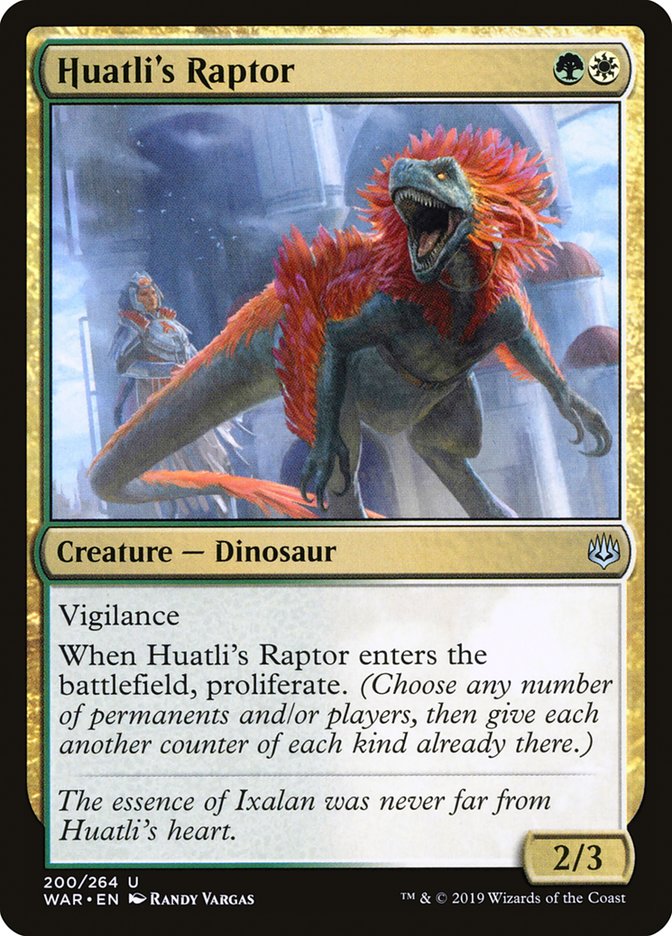 Huatli's Raptor [War of the Spark] | Game Haven TX