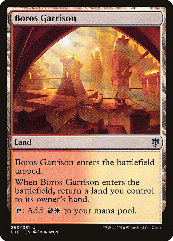 Boros Garrison [Commander 2016] | Game Haven TX