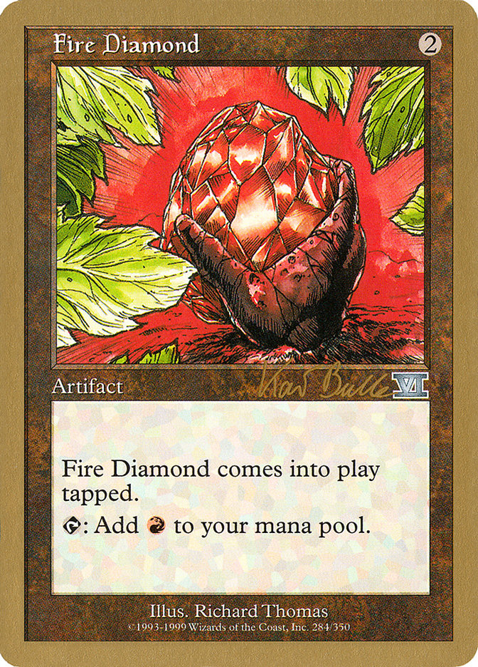Fire Diamond (Kai Budde) [World Championship Decks 1999] | Game Haven TX