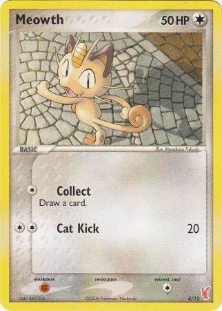 Meowth (4/12) [EX: Trainer Kit 2 - Plusle] | Game Haven TX