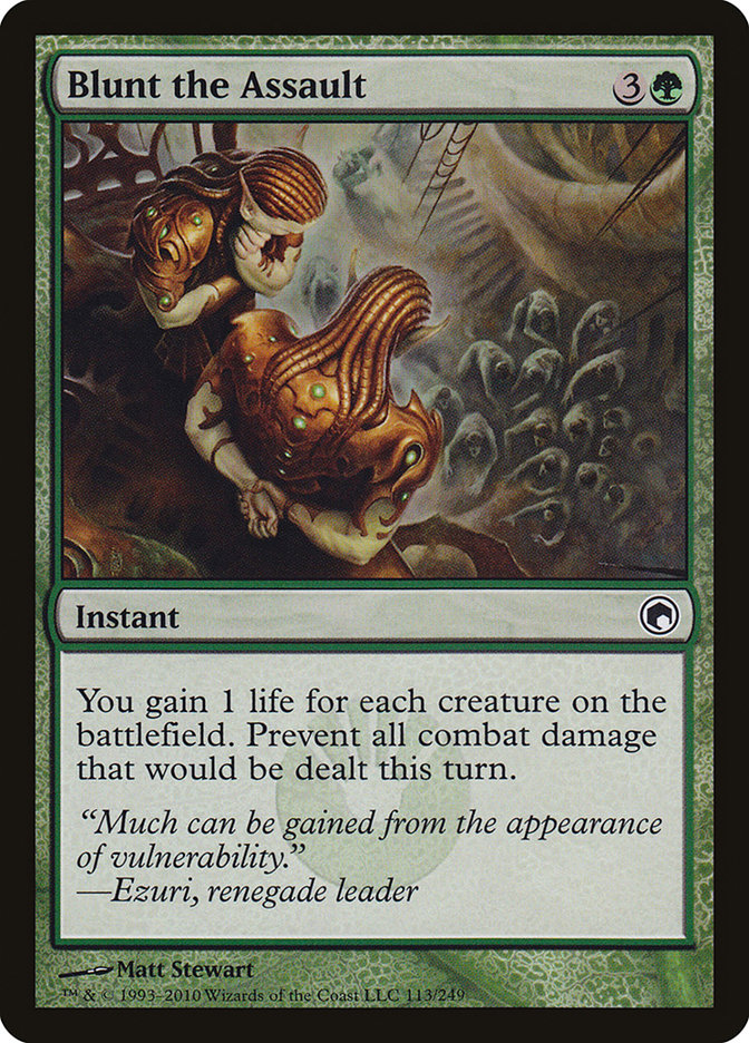 Blunt the Assault [Scars of Mirrodin] | Game Haven TX
