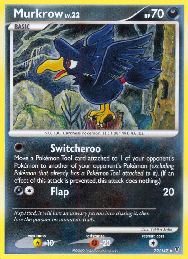 Murkrow (72/147) [Platinum: Supreme Victors] | Game Haven TX
