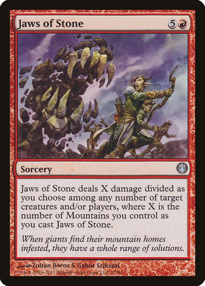 Jaws of Stone [Duel Decks: Knights vs. Dragons] | Game Haven TX